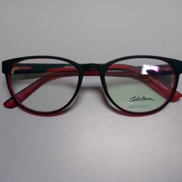 Black and Red light weight Glasses - Picture 2 of 11